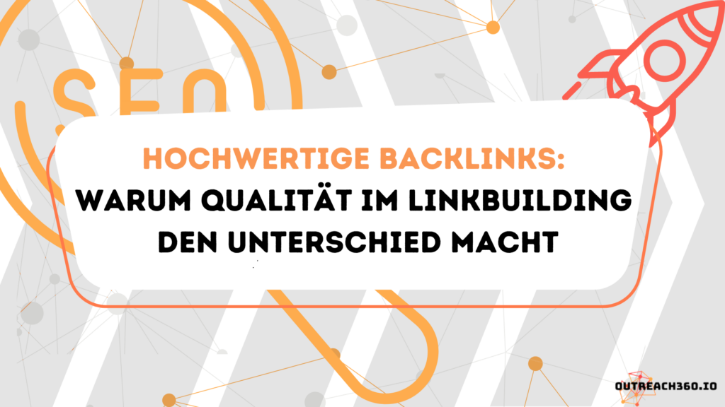 Thumbnail: Hochwertige Backlinks: Warum Qualität im Linkbuilding den Unterschied macht