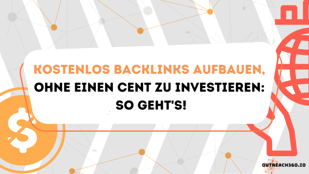 Thumbnail: Kostenlos Backlinks aufbauen, ohne einen Cent zu investieren: So geht's!