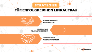 Infografik: Strategien für erfolgreichen Linkaufbau