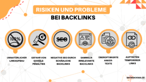 Risiken und Probleme bei Backlinks